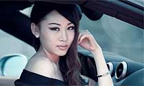 車(chē)模酷似九球天后潘曉婷